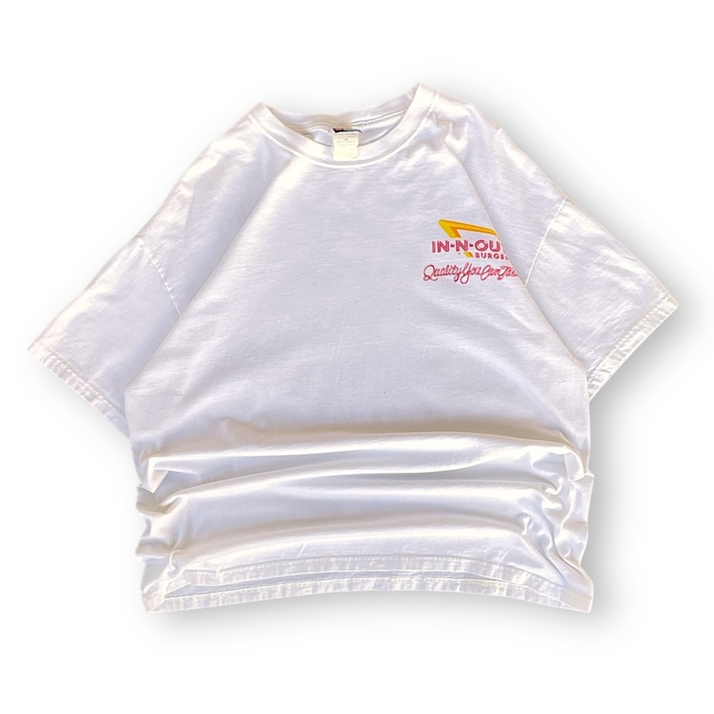 Vintage Double Sided White In-N-Out Graphic Tee